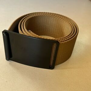 Grip6 Webbing Belt Black Metal Buckle Made in the USA